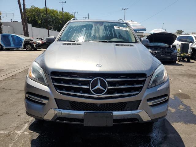 4JGDA5HBXEA308291 - 2014 MERCEDES-BENZ ML 350 4MATIC GRAY photo 5