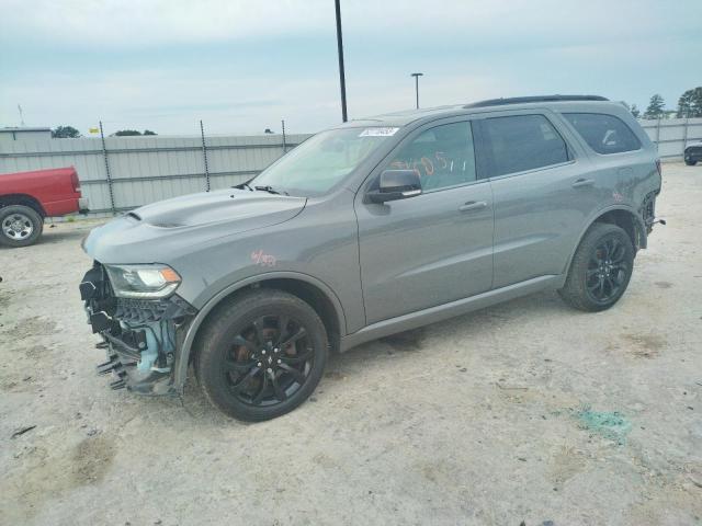 1C4RDJDG1KC633472 - 2019 DODGE DURANGO GT GRAY photo 1