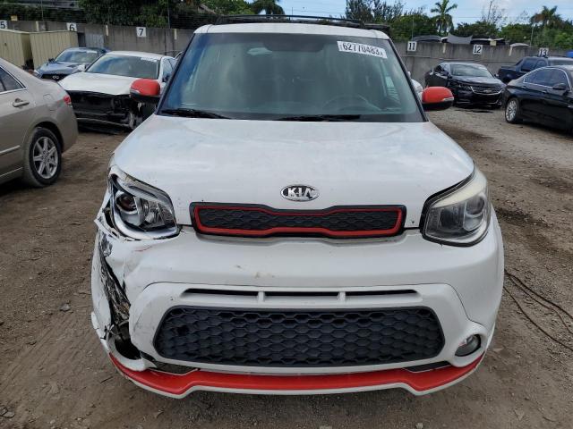 KNDJP3A50E7027838 - 2014 KIA SOUL + WHITE photo 5