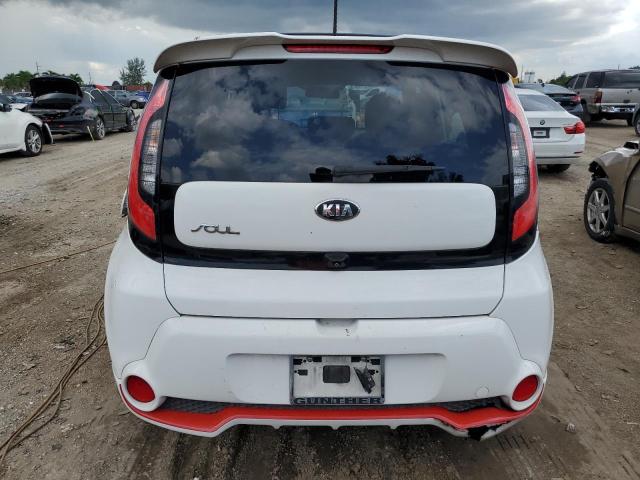 KNDJP3A50E7027838 - 2014 KIA SOUL + WHITE photo 6