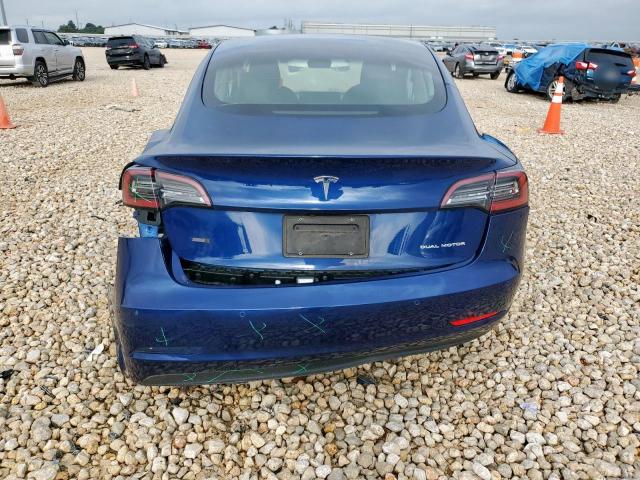 5YJ3E1EB3MF869228 - 2021 TESLA MODEL 3 أزرق صورة 6