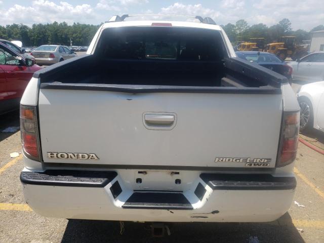 2HJYK16417H503051 - 2007 HONDA RIDGELINE RTS WHITE photo 6