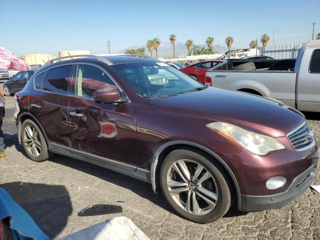 JN1AJ0HPXCM401333 - 2012 INFINITI EX35 BASE ბურგუნდია ფოტო 4