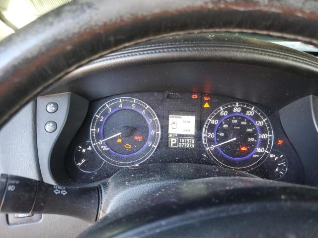 JN1AJ0HPXCM401333 - 2012 INFINITI EX35 BASE ბურგუნდია ფოტო 9