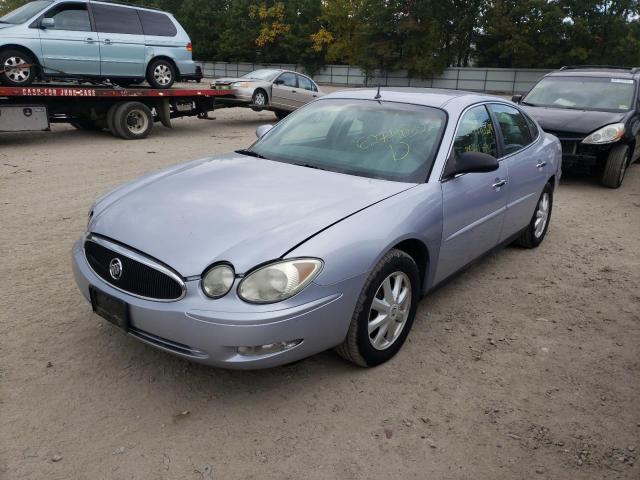 2G4WC532551284583 - 2005 BUICK LACROSSE CX SILVER photo 2