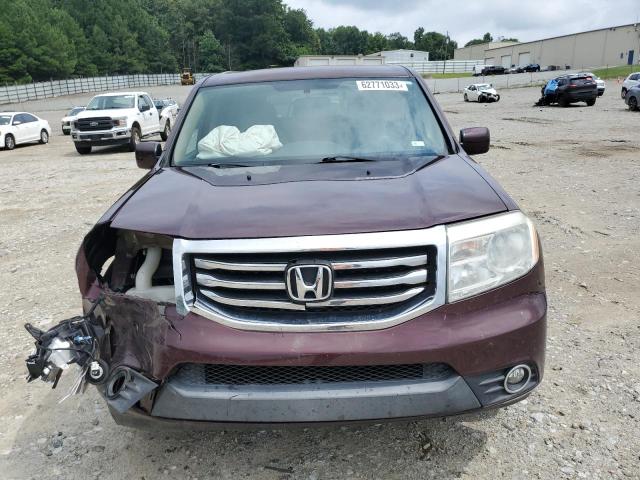 5FNYF3H41DB032750 - 2013 HONDA PILOT EX MAROON photo 5