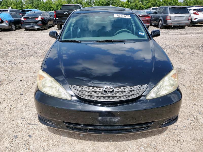 JTDBF32K820005599 - 2002 TOYOTA CAMRY LE BLACK photo 5