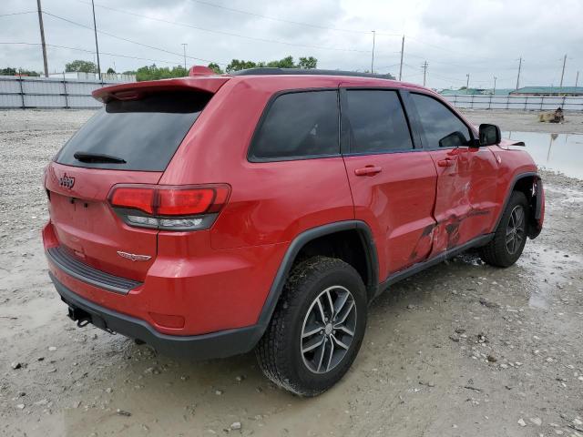 1C4RJFLG8HC836195 - 2017 JEEP GRAND CHER TRAILHAWK 红色 照片 3