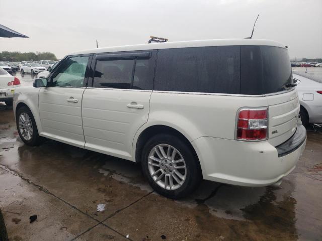 2FMGK5C88DBD29035 - 2013 FORD FLEX SEL WHITE photo 2