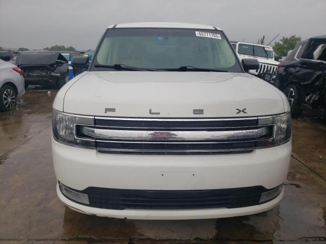 2FMGK5C88DBD29035 - 2013 FORD FLEX SEL WHITE photo 5