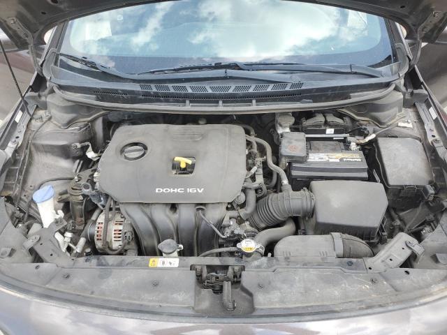 3KPFK4A75JE183511 - 2018 KIA FORTE LX GRAY photo 11