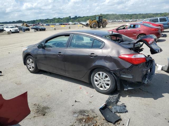 3KPFK4A75JE183511 - 2018 KIA FORTE LX GRAY photo 2