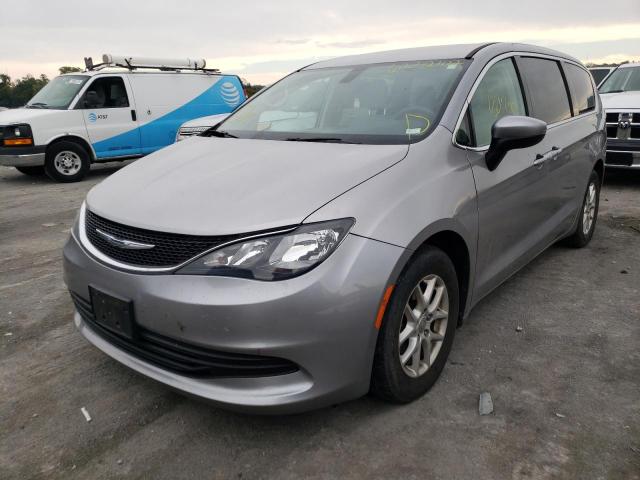 2C4RC1DG4HR515693 - 2017 CHRYSLER PACIFICA TOURING SILVER photo 2