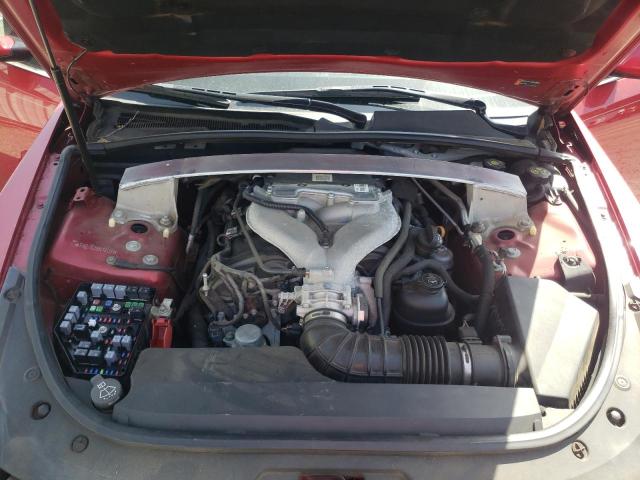 1G6DJ1ED9B0135399 - 2011 CADILLAC CTS PERFORMANCE COLLECTION Rojo foto 11