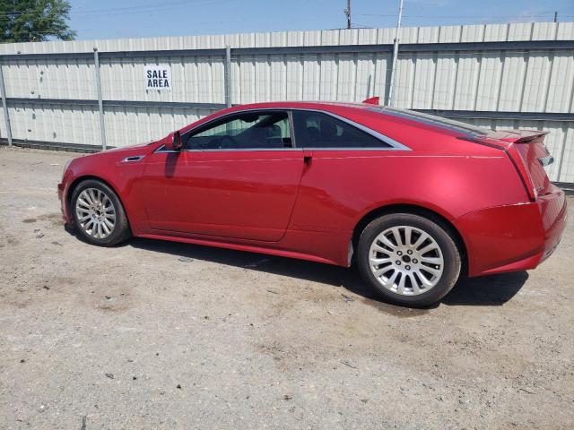 1G6DJ1ED9B0135399 - 2011 CADILLAC CTS PERFORMANCE COLLECTION Rojo foto 2