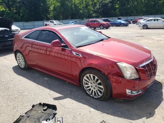 1G6DJ1ED9B0135399 - 2011 CADILLAC CTS PERFORMANCE COLLECTION Rojo foto 4