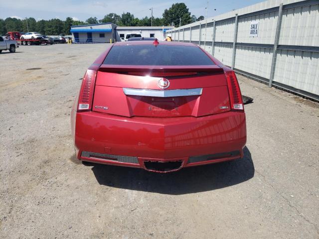 1G6DJ1ED9B0135399 - 2011 CADILLAC CTS PERFORMANCE COLLECTION Rojo foto 6