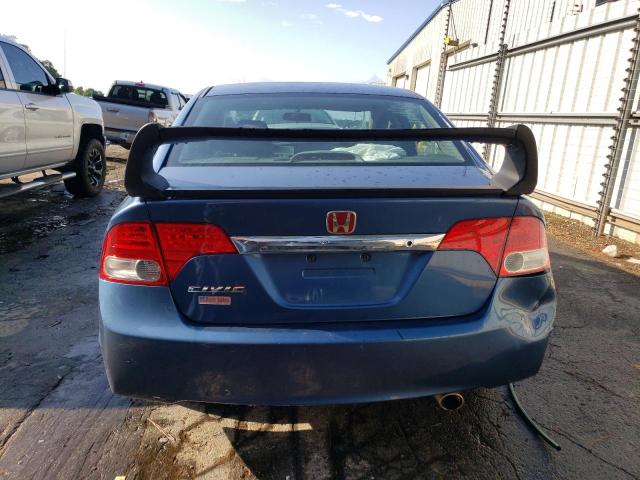 19XFA1F6XAE065200 - 2010 HONDA CIVIC LX-S BLUE photo 6