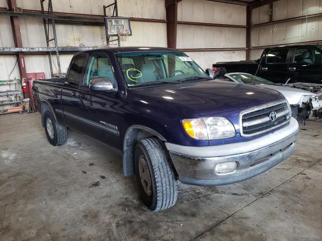 5TBBT4415YS001480 - 2000 TOYOTA TUNDRA ACCESS CAB ლურჯი ფოტო 4