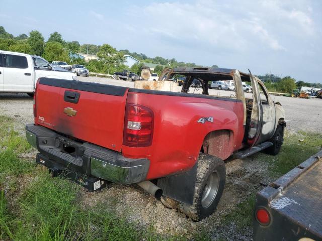 1GC4K0C88DF152463 - 2013 CHEVROLET 3500 K3500 LT RED photo 4