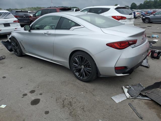 JN1EV7EL5HM553852 - 2017 INFINITI Q60 PREMIUM SILVER photo 2