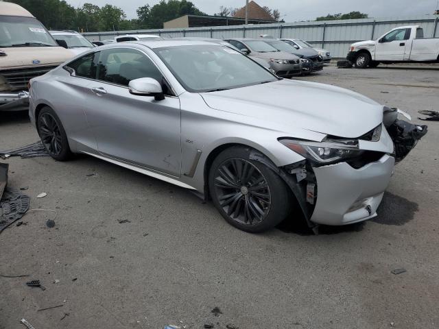 JN1EV7EL5HM553852 - 2017 INFINITI Q60 PREMIUM SILVER photo 4