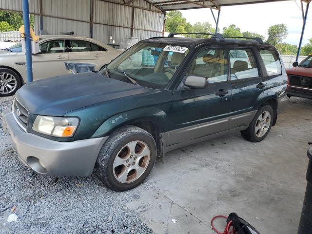 JF1SG656X4H705275 - 2004 SUBARU FORESTER 2.5XS მწვანე ფოტო 1