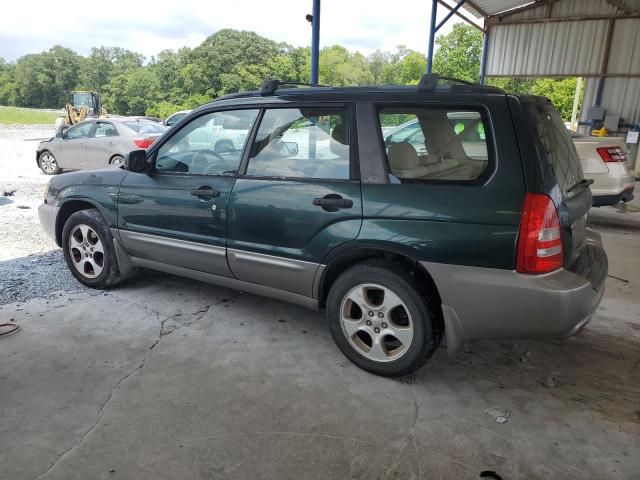 JF1SG656X4H705275 - 2004 SUBARU FORESTER 2.5XS მწვანე ფოტო 2