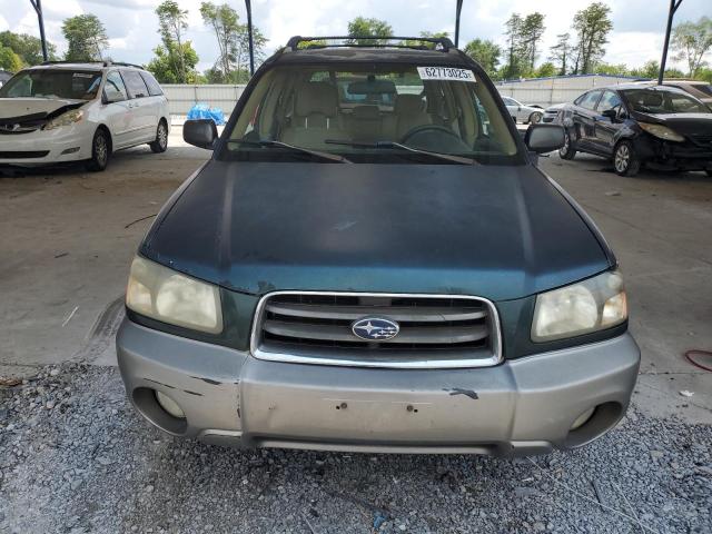 JF1SG656X4H705275 - 2004 SUBARU FORESTER 2.5XS მწვანე ფოტო 5