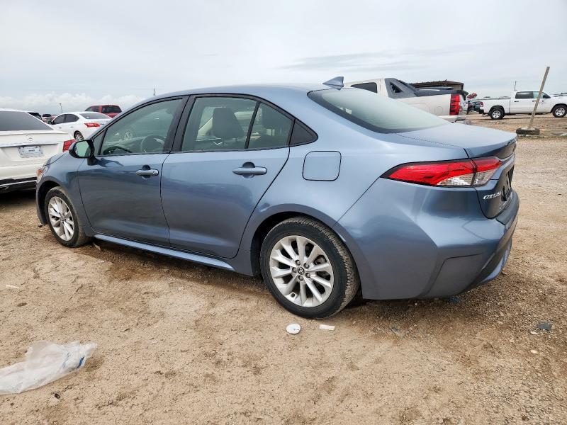 JTDVPRAEXLJ081944 - 2020 TOYOTA COROLLA LE BLUE photo 2