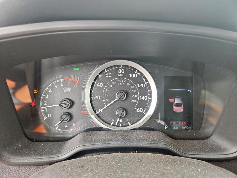 JTDVPRAEXLJ081944 - 2020 TOYOTA COROLLA LE BLUE photo 9