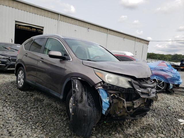 5J6RM4H73DL025154 - 2013 HONDA CR-V EXL TAN photo 4