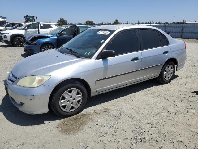 2HGES16334H600814 - 2004 HONDA CIVIC DX VP SILVER photo 1