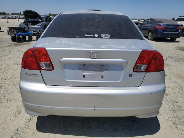 2HGES16334H600814 - 2004 HONDA CIVIC DX VP SILVER photo 6