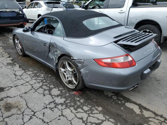 WP0CB29986S767970 - 2006 PORSCHE 911 CARRERA S CABRIOLET GRAY photo 2