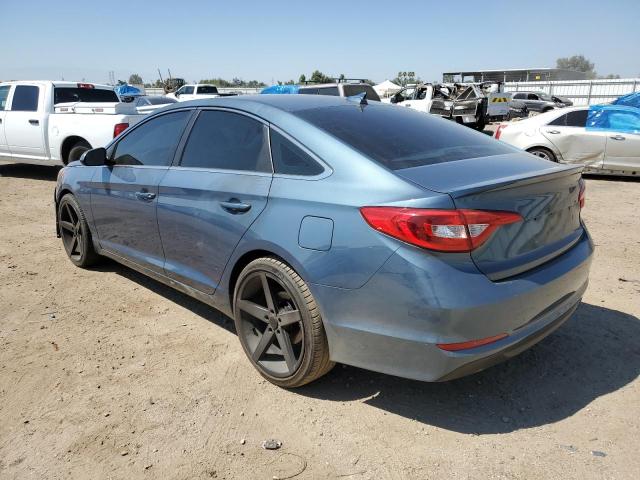 5NPE24AF9HH553190 - 2017 HYUNDAI SONATA SE BLUE photo 2