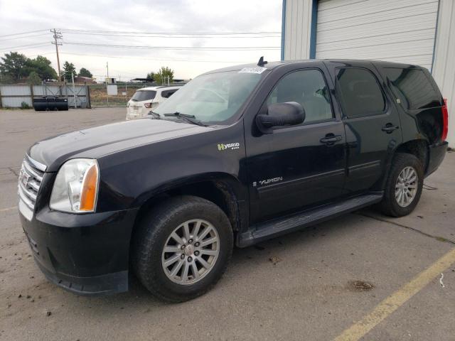 1GKFK13529R249074 - 2009 GMC YUKON HYBRID BLACK photo 1