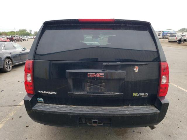 1GKFK13529R249074 - 2009 GMC YUKON HYBRID BLACK photo 6