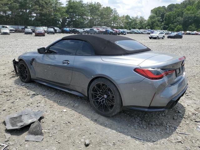WBS33BA07PCL63105 - 2023 BMW M4 COMPETITION GRAY photo 2