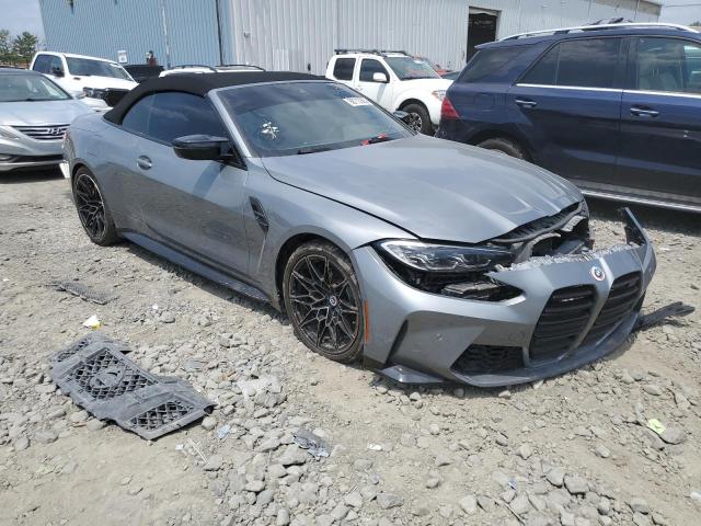 WBS33BA07PCL63105 - 2023 BMW M4 COMPETITION GRAY photo 4