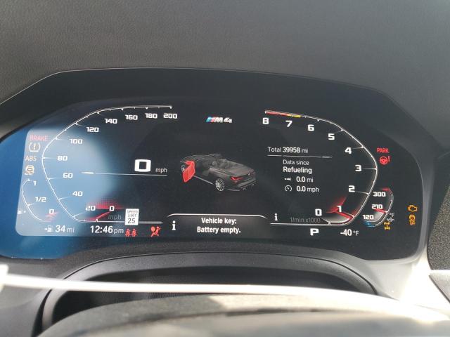 WBS33BA07PCL63105 - 2023 BMW M4 COMPETITION GRAY photo 9