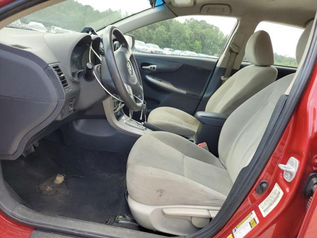 5YFBU4EE0DP114827 - 2013 TOYOTA COROLLA BASE Kırmızı fotoğraf 7