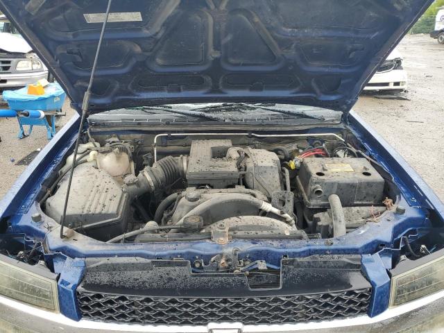 1GCCS196X58251007 - 2005 CHEVROLET COLORADO BLUE photo 11