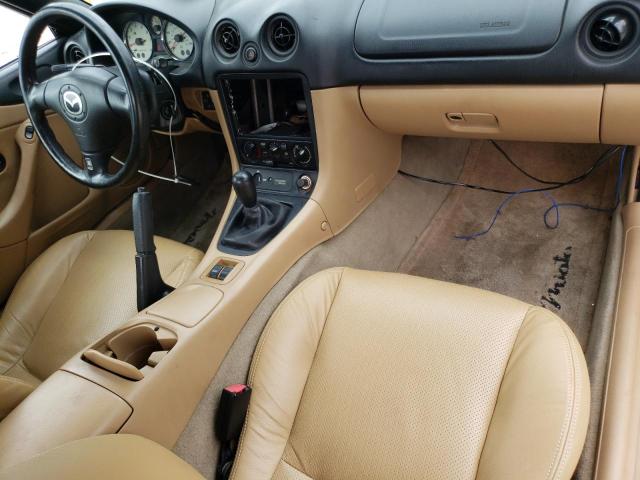 JM1NB353310200117 - 2001 MAZDA MX-5 MIATA BASE BLUE photo 8