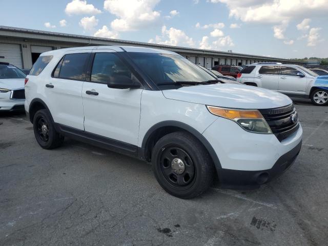 1FM5K8AR1FGC08007 - 2015 FORD EXPLORER POLICE INTERCEPTOR WHITE photo 4