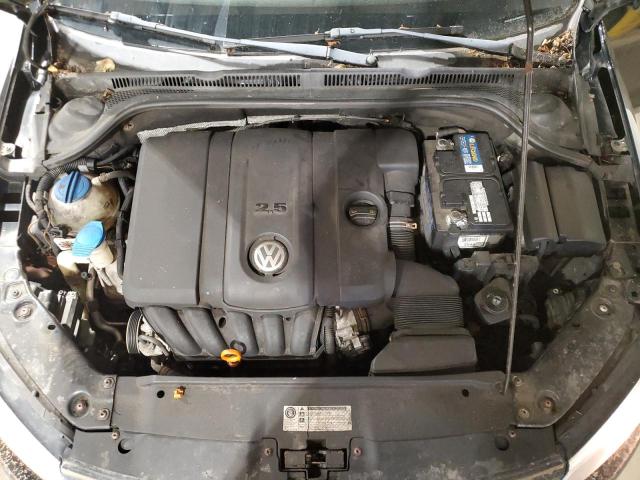 3VWDZ7AJXBM304375 - 2011 VOLKSWAGEN JETTA SE Qara foto 11