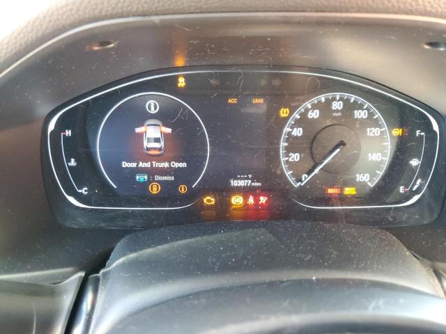 1HGCV1F37JA195954 - 2018 HONDA ACCORD SPORT SILVER photo 9