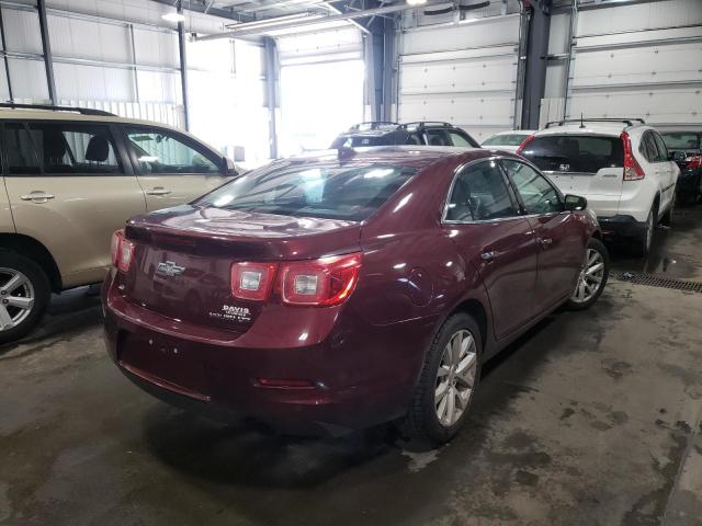 1G11F5SL6FF264569 - 2015 CHEVROLET MALIBU LTZ 勃艮第红 照片 4