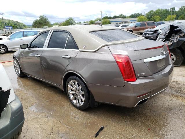 1G6AR5SX1E0162084 - 2014 CADILLAC CTS LUXURY COLLECTION BROWN photo 2