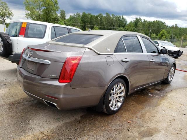 1G6AR5SX1E0162084 - 2014 CADILLAC CTS LUXURY COLLECTION BROWN photo 3